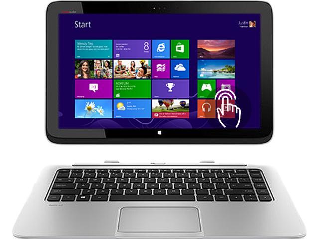 HP Split X2 [13-g110dx] 13.3" IPS Touchscreen Laptop & Tablet - Intel Core i5-4202Y 1.6Ghz (2.00Ghz Turbo), 4GB DDR3L RAM, 128GB SSD, Beats Audio Dual Speakers, USB 3.0, HDMI Out, HD Webcam, Windows 8