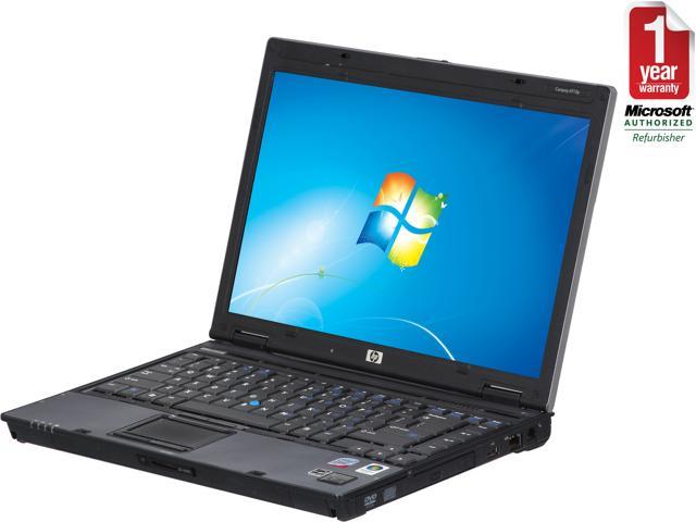 HP EliteBook 6910P 14” Business Notebook Intel Core 2 Duo 2.00Ghz CPU, 2GB RAM, 80GB HDD, DVD/CD-RW Combo Windows 7 Professional 32 Bit