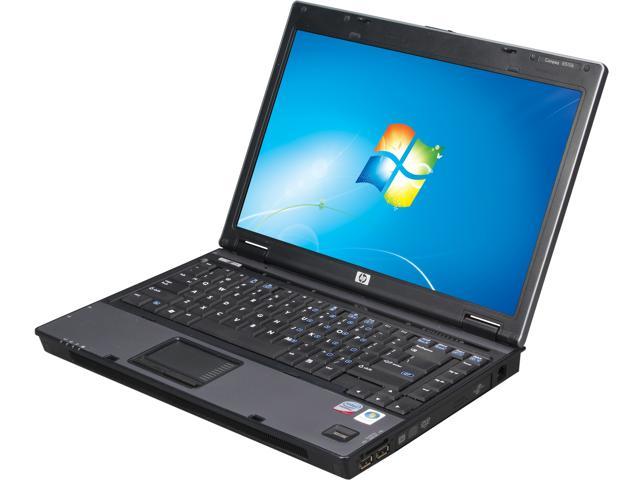 HP Laptop Compaq Intel Core 2 Duo T7250 2GB Memory 80GB HDD 80 GB SSD 14.1" Windows 7 Home Premium 6510b