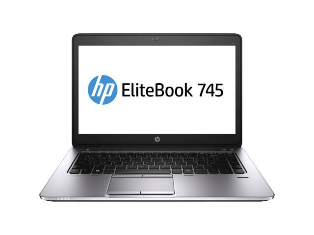 HP EliteBook 745 G2 14" LED Notebook - AMD A-Series A10 Pro-7350B Quad-core (4 Core) 2.10 GHz - Black, Silver