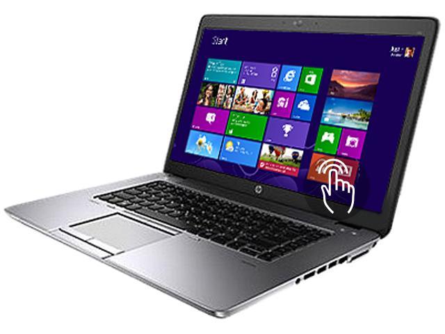 HP Laptop EliteBook AMD A8 PRO-7150B 4GB Memory 500GB HDD AMD Radeon R5 Series 15.6" Touchscreen Windows 8.1 Pro 64-Bit 755 G1 (J8U67UT#ABA)