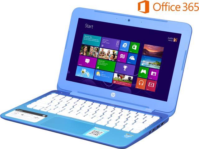 HP Laptop Stream Intel Celeron N2840 2GB Memory 32 GB eMMC SSD Intel HD Graphics 11.6" Windows 8.1 with Bing 11-d010nr