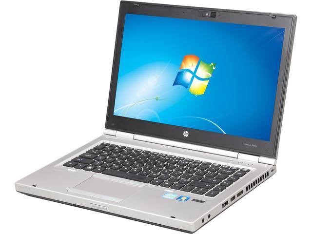 HP EliteBook 8460p laptop 14" Notebook with New Battery: Intel Core I5 2nd Gen 2.53Ghz (3.06Ghz Turbo), 4GB DDR3 RAM, 500GB HDD, DVDRW, Windows 7 Professional 64 Bit [Microsoft Authorized Recertified]
