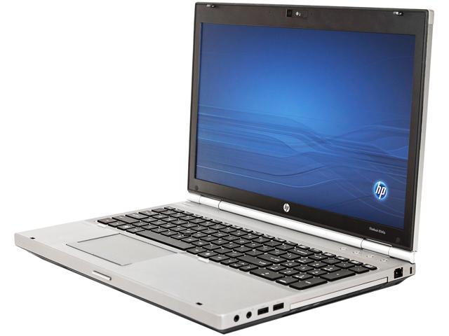 HP Laptop EliteBook Intel Core i7-2720QM 8GB Memory 750GB HDD Intel HD Graphics 3000 15.6" Windows 10 Pro 64-Bit 8560P