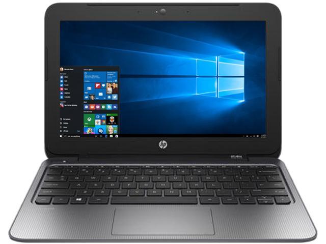 HP Laptop Intel Celeron N3050 4GB Memory 64 GB SSD Intel HD Graphics 11.6" Windows 10 Pro 64-Bit Stream 11 Pro G2