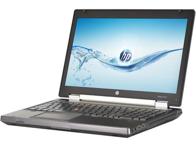 HP Grade A Laptop EliteBook 8570W Intel Core i7 3720QM (2.60 GHz) 8 GB Memory 128 GB SSD Intel HD Graphics 4000 15.6" Windows 10 Pro 64-Bit