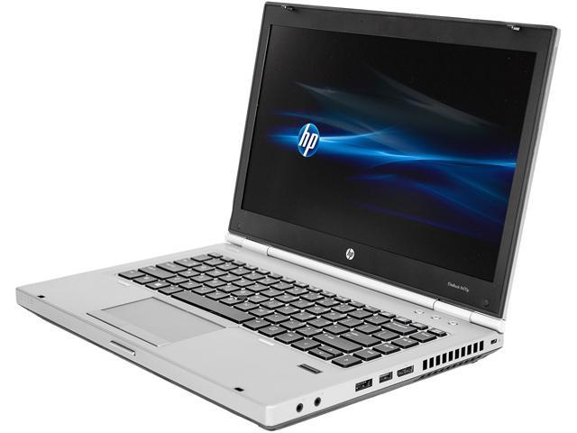 HP Grade B Laptop EliteBook Intel Core i5-3210M 4GB Memory 320GB HDD Intel HD Graphics 4000 14.0" Windows 10 Pro 64-Bit 8470P