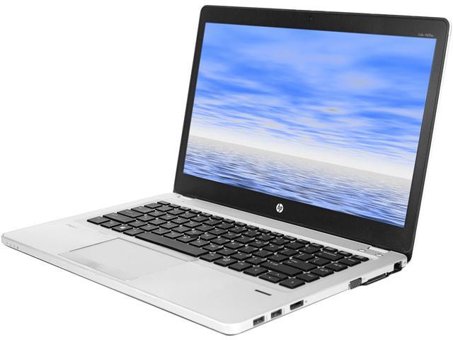 HP Grade A Laptop Folio 9470M Intel Core i5 3rd Gen 3437U (1.90 GHz) 4 GB Memory 128 GB SSD 14.0" Windows 10 Pro 64-Bit