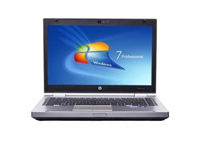 HP Refurbished EliteBook 8470P Intel Core i5-3320M X2 2.6GHz 4GB 320GB DVD+/-RW 14" Win7 (Silver)