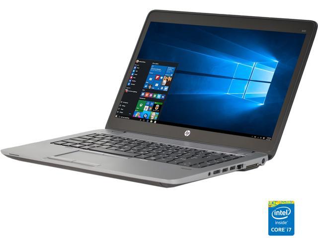 HP Grade B Laptop Intel Core i7-4600U 8GB Memory 250GB HDD Intel HD Graphics 4400 14.0" Windows 10 Pro 64-Bit 840 G1