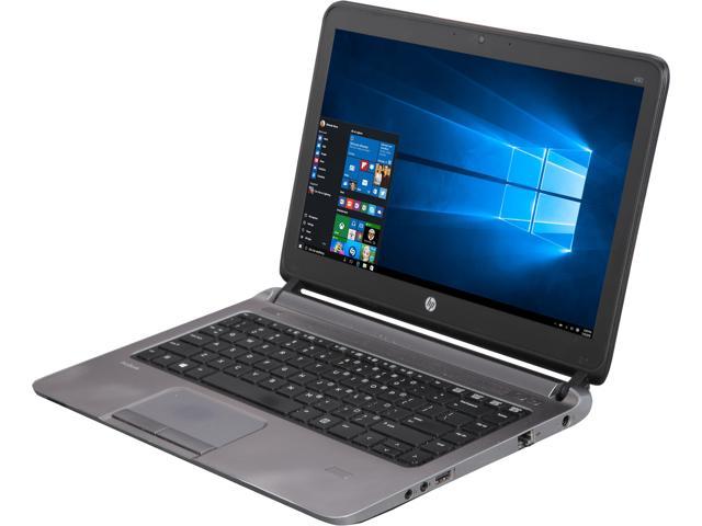 HP Laptop ProBook Intel Core i5-4200U 8GB Memory 128 GB SSD 13.3" Windows 10 Pro 64-Bit 430 G1