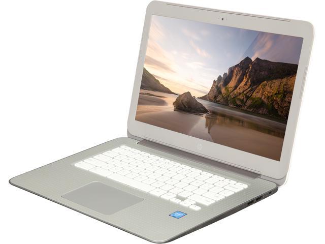 HP 14-ak031nr Chromebook Intel Celeron N2840 (2.16 GHz) 4 GB Memory 16 GB SSD 14.0" Chrome OS (Certified Refurbished, Grade A)