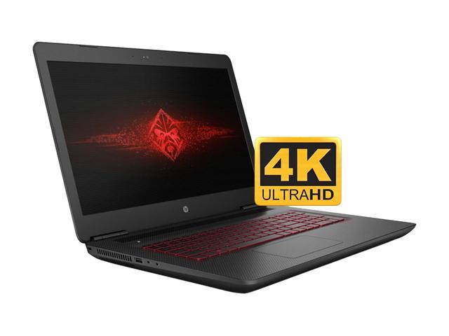 HP 17-w295ms Gaming Laptop Intel Core i7-7700HQ 2.80 GHz 17.3