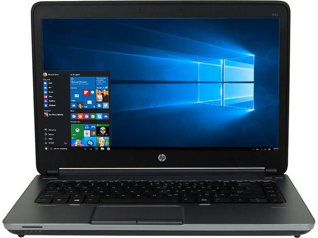 Refurbished Hp B Grade Laptop 645 G1 Amd A8 Series A8 4500m 1 90ghz 4gb Memory 3gb Hdd 14 0 Windows 10 Pro 64 Bit Newegg Com