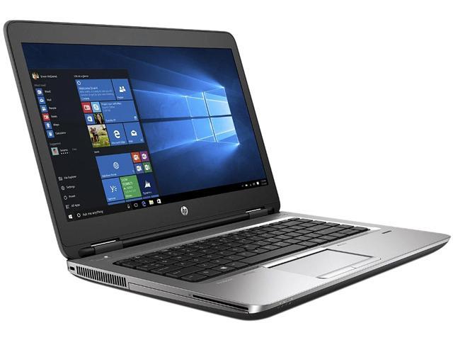 HP Grade A Laptop ProBook 640 G2 Intel Core i5 6th Gen 6300U (2.40 GHz) 8 GB Memory 256 GB SSD Intel HD Graphics 520 14.0" Windows 10 Pro 64-bit (No Webcam)