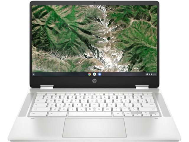 HP Chromebook x360 14a-ca0020nr Intel Celeron N4020 (1.10 GHz) 4 GB LPDDR4 Memory 32 GB eMMC 14.0" Touchscreen Chrome OS