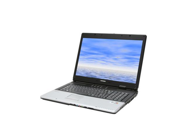 EVEREX Laptop AMD Turion 64 X2 TL-50 1GB Memory 100GB HDD NVIDIA GeForce Go 7600 17.0" Windows Vista Home Premium XT5000T