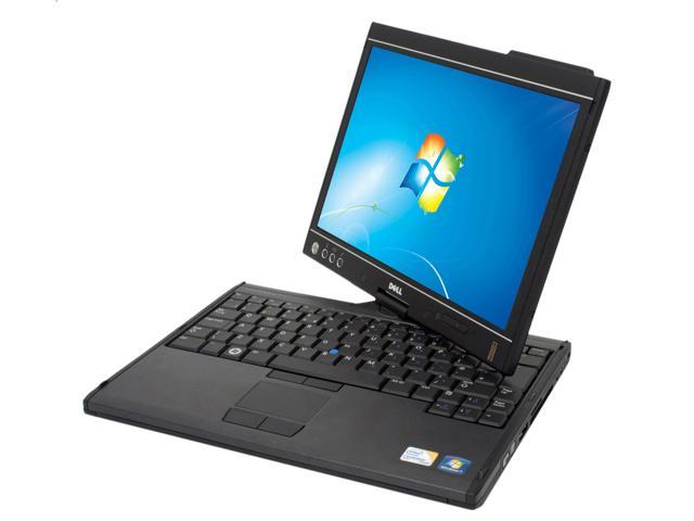 DELL Tablet PC Latitude Intel Core 2 Duo SU9600 3GB DDR3 Memory 160GB HDD 12.1" Touchscreen Windows 7 Home Premium 32-Bit XT2