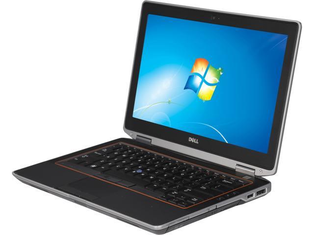 DELL Laptop Intel Core i5-2520M 8GB Memory 128 GB SSD 13.3" Windows 7 Professional 64-Bit E6320