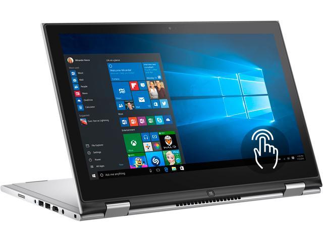 DELL Inspiron 13 i7359-1952SLV 2-in-1 Convertible Laptop Intel Core i3 6100U (2.30 GHz) 4 GB Memory 1 TB HDD Intel HD Graphics 520 Shared memory 13.3" Touchscreen Windows 10 Home 64-Bit