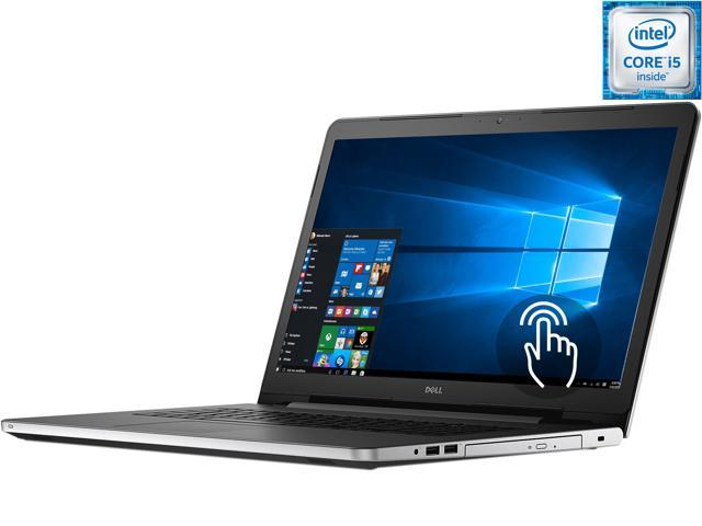 DELL Laptop Inspiron Intel Core i5-6200U 8GB Memory 1TB HDD Intel HD Graphics 520 17.3" Touchscreen Windows 10 Home 64-Bit i5759-5306SLV