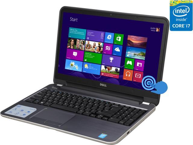 DELL Laptop Inspiron Intel Core i7-4500U 12GB Memory 1TB HDD Intel HD Graphics 4400 15.6" Touchscreen Windows 8 64-Bit i15RMT-9977sLV