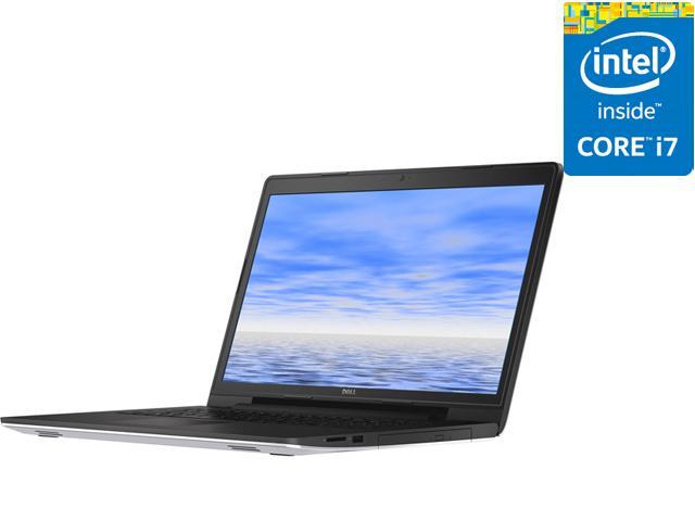 DELL Laptop Inspiron 17 Intel Core i7-5500U 8GB Memory 1TB HDD Intel HD Graphics 5500 17.3" Windows 7 Professional 64-Bit i5749-1100SLV