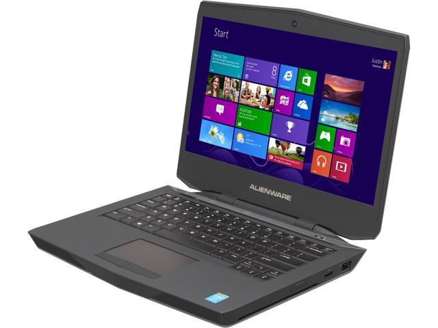 Alienware - 14.0" IPS - Intel Core i7-4700MQ - NVIDIA GeForce GT 750M - 8 GB DDR3 - 750GB HDD - Windows 8 - Gaming Laptop (ALW14-2807sLV )