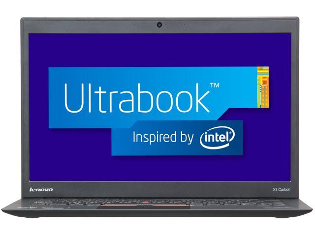 ThinkPad X Series X1 Carbon Intel Core i5 4GB 128GB SSD 14" Ultrabook Black (3444AZU)