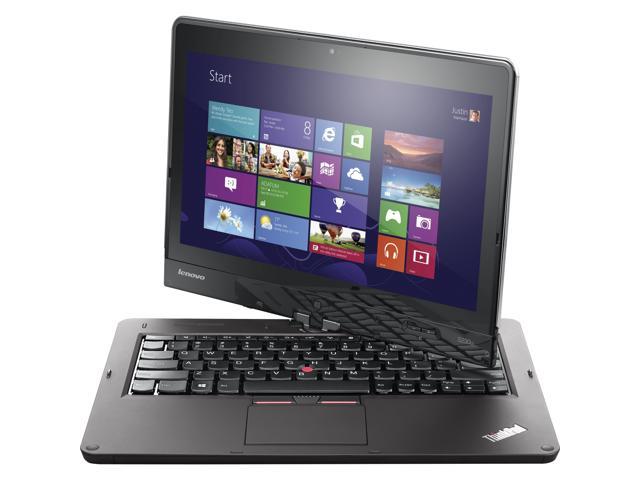 Lenovo ThinkPad Twist S230u 33472GU 12.5" LED Convertible Ultrabook/Tablet - Yes - Intel - Core i7 i7-3517U 1.9GHz - Black