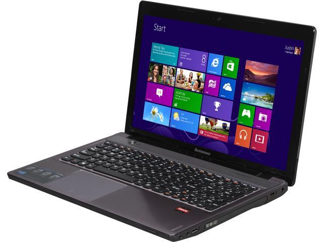 Lenovo Laptop IdeaPad AMD A8-4500M 4GB Memory 500GB HDD AMD Radeon HD 7670M 15.6" Windows 8 Z585 (59363062)