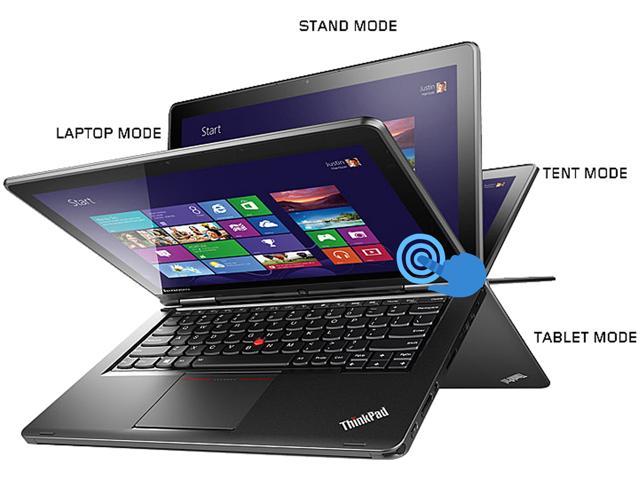ThinkPad YOGA 2-in-1 Ultrabook -  Intel Core i5 4200U (1.60GHz) 4GB RAM 128GB SSD 12.5" Full HD Touchscreen Windows 8.1 (20CD0032US)