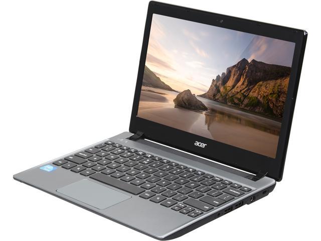 Acer C710-2833 Chromebook Intel Celeron 847 (1.1GHz) 2GB Memory 16 GB SSD 11.6" Chrome OS