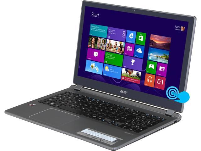 Acer Laptop Aspire AMD A8-5557M 8GB Memory 500GB HDD AMD Radeon HD 8550G 15.6" Touchscreen Windows 8 V5-552P-8483