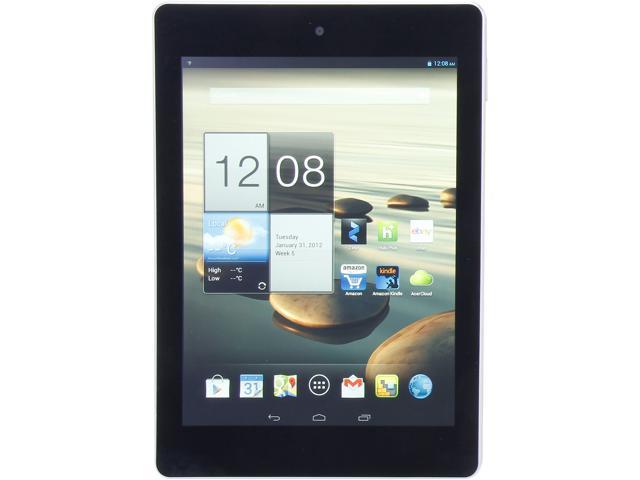 Acer A1-810-L416 1GB DDR3 Memory 7.9" 1024 x 768 Tablet Android 4.1 (Jelly Bean) Pure White