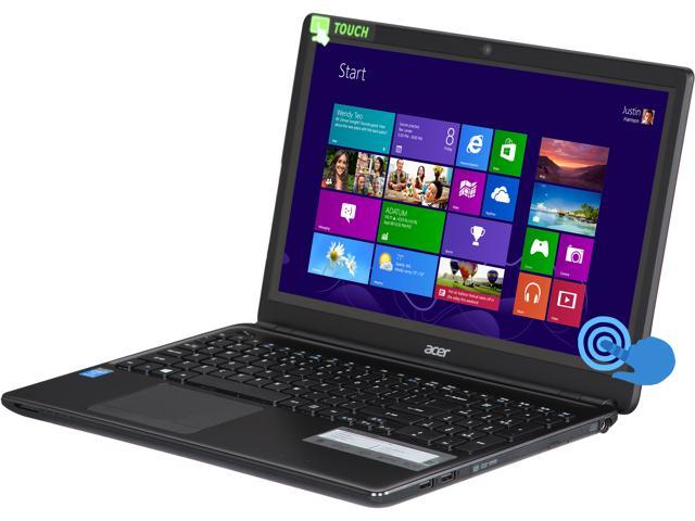 Acer Laptop Aspire 4GB Memory 500GB HDD Intel HD Graphics 15.6" Touchscreen Windows 8.1 E1-510P-4828