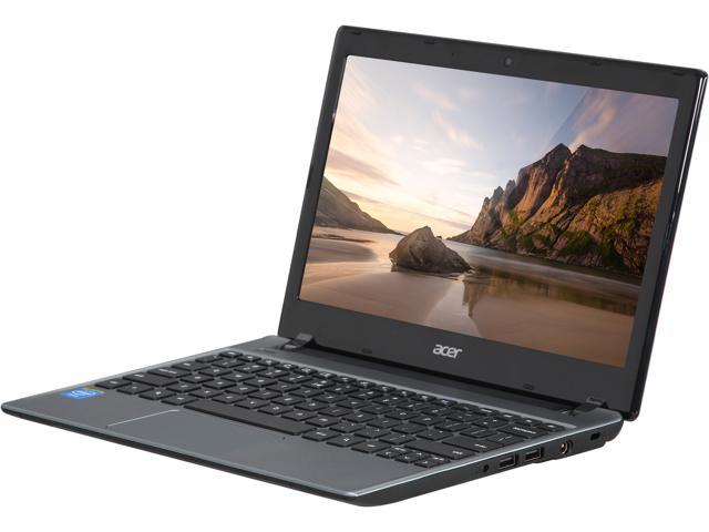 Acer C710-2856 11.6” Chromebook Intel Celeron 847 1.1Ghz 2GB RAM 16GB SSD Google Chrome OS Manufacturer Certified Refurbished Grade B (Manufacturer Recertified)