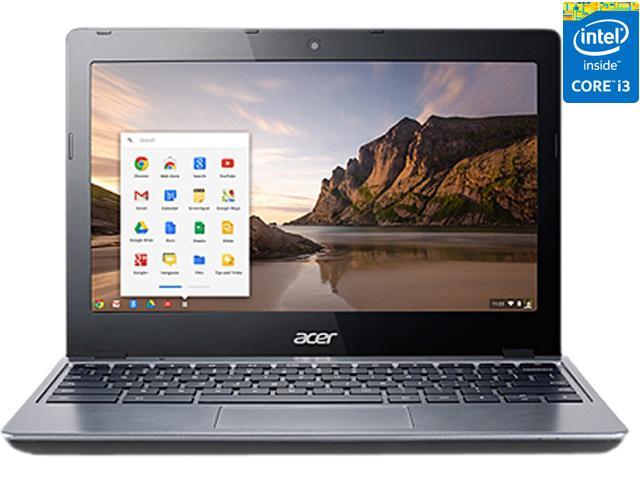 Acer C720-3404 Chromebook Intel Core I3 4005U (1.7GHz) 4GB Memory 32GB SSD 11.6" Chrome OS