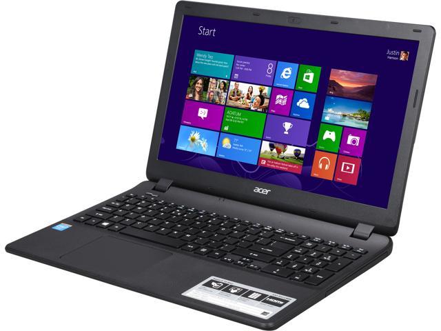 Acer Aspire ES1-512-C88M Notebook Intel Celeron N2840 (2.16GHz) 4GB Memory 500GB HDD Intel HD Graphics 15.6"  Windows 8.1 with Bing 64-Bit