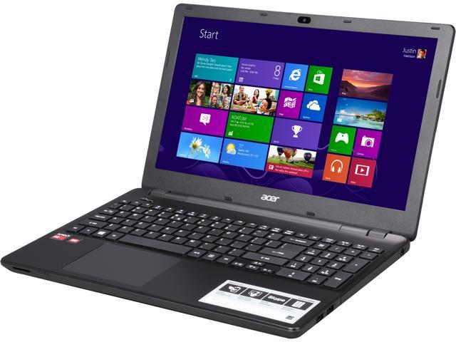 Acer Laptop E5-521-65B8 (NX.MLFAA.017) AMD A6-Series A6-6310 (1.80GHz) 6GB Memory 1TB HDD AMD Radeon R4 Series 15.6" Windows 8.1 64-Bit