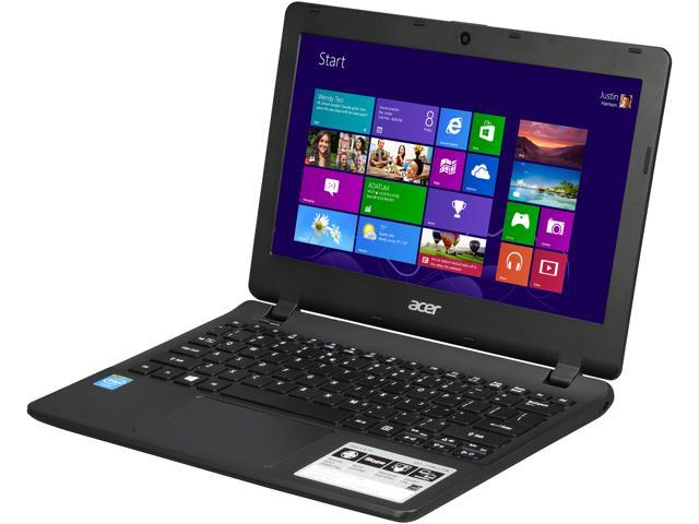 Acer Laptop Aspire Intel Celeron N2840 2GB Memory 32GB HDD Intel HD Graphics 11.6" Windows 8.1 ES1-111M-C72R