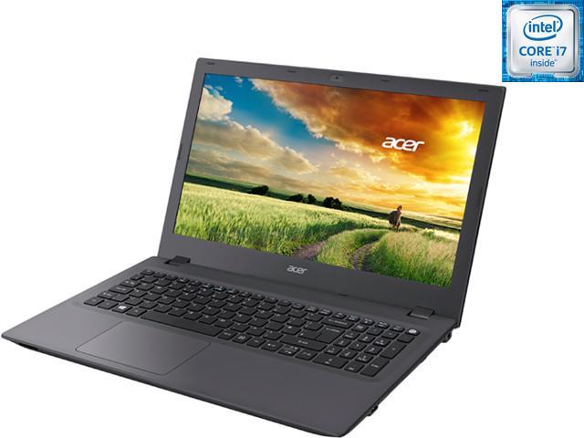 Acer Laptop Aspire E E5-574G-75N8 Intel Core i7 6th Gen 6500U (2.50GHz) 8GB Memory 1TB HDD NVIDIA GeForce 940M 15.6" Windows 10 Home 64-Bit