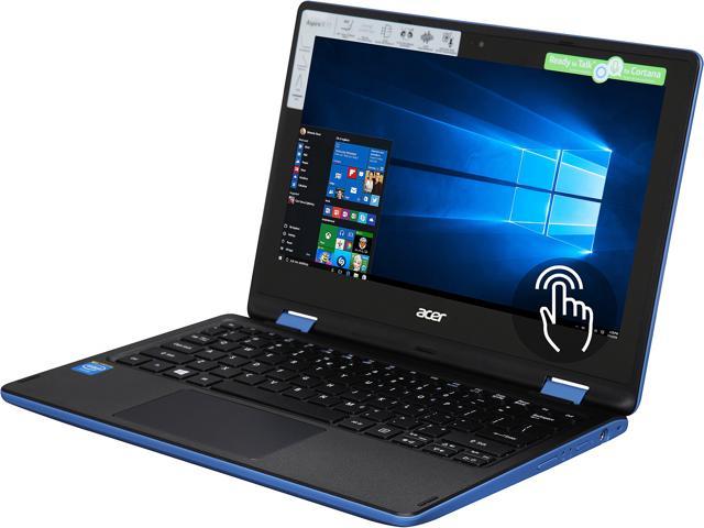 Acer Aspire R3-131T-C1YF Convertible Laptop Intel Celeron N3050 (1.60 GHz) 32 GB SSD Intel HD Graphics Shared memory 11.6" Touchscreen Windows 10 Home 64-Bit (Manufacturer Recertified)