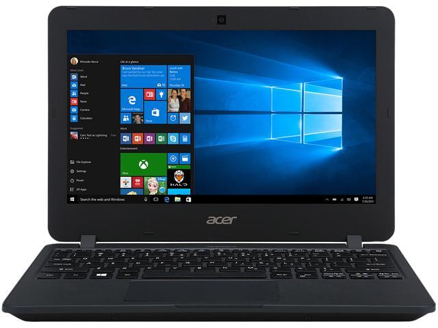 Acer TravelMate B TMB117-M-C578-US Laptop Intel Celeron N3050 (1.60 GHz) 2 GB Memory 32 GB eMMC 11.6" 1366 x 768  Intel HD Graphics Windows 10 Pro 64-Bit
