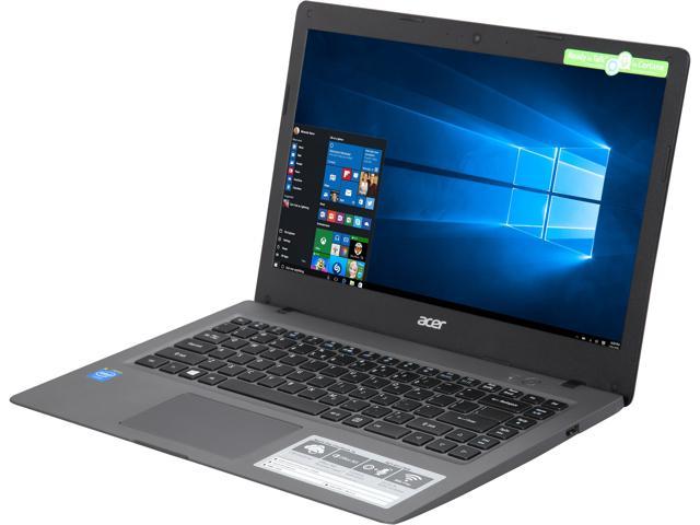 Acer Aspire One Cloudbook AO1-431-C8G8 Intel Celeron N3050 (1.60 GHz) 2 GB DDR3L Memory 32 GB Flash Memory Intel HD Graphics 14.0" Windows 10 Home 64-Bit Manufacturer Refurbished Grade A