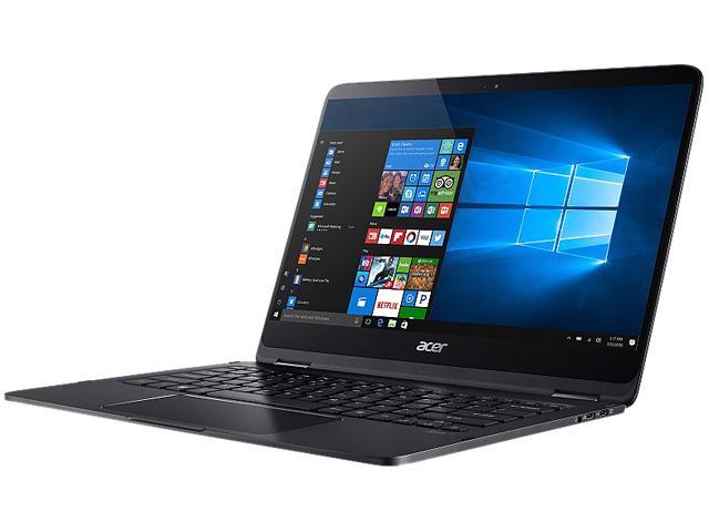 Acer Laptop Spin SP714-51-M024 Intel Core i7 7th Gen 7Y75 (1.30 GHz) 8 GB LPDDR3 Memory 256 GB SSD Intel HD Graphics 615 14.0" Touchscreen Windows 10 Home (Manufacturer Recertified)