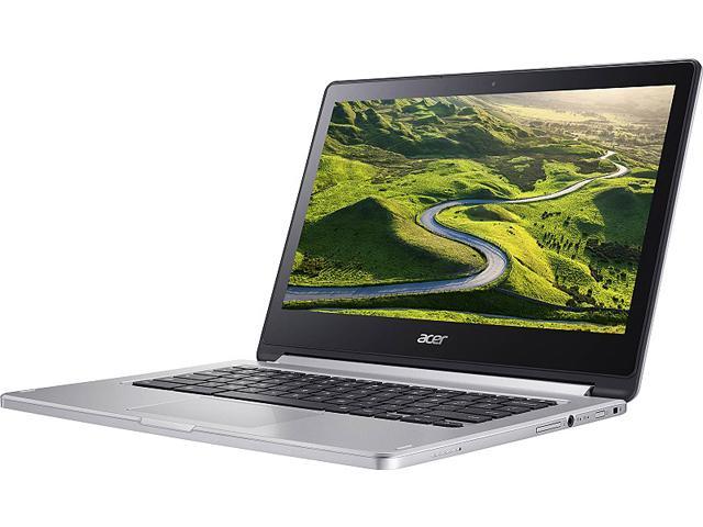 Acer R13 Chromebook MTK MT8173C (2.1GHz) 4 GB LPDDR3 Memory 64 GB internal Storage HDD 13.3" Touchscreen Chrome OS CB5-312T-K40U