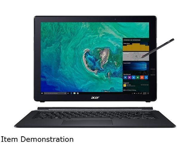 Acer Switch 7 Black Edition Sw713 51gnp 879g 2 In 1 Laptop With Stylus Intel Core I7 8550u 1 80 Ghz 13 5 Windows 10 Pro 64 Bit Newegg Com