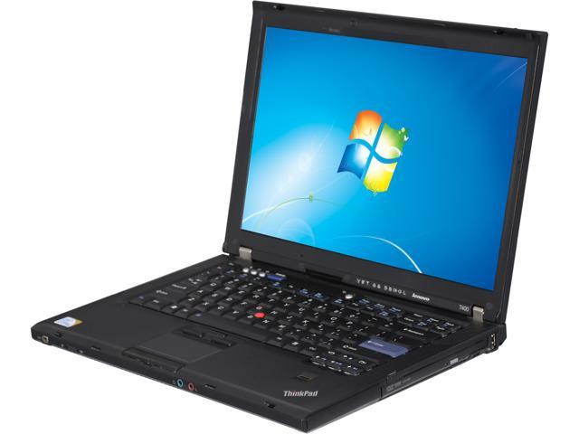 Lenovo Laptop 4GB Memory 320GB HDD 14.1" Windows 7 Home Premium T400