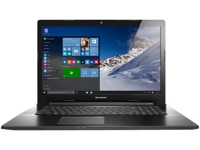 Lenovo Laptop Z Series Intel Core i7-5500U 16GB Memory 1TB HDD 8 GB SSD NVIDIA GeForce 840M 17.3" Windows 10 Home Z70 (80FG00DCUS)